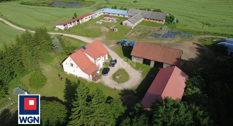 Grunt rolny na  sprzedaż Szarejki - Szarejki, gm. Kowale Oleckie | gospodarstwo rolne o pow. 32,8 ha z budynkami gospodarczymi